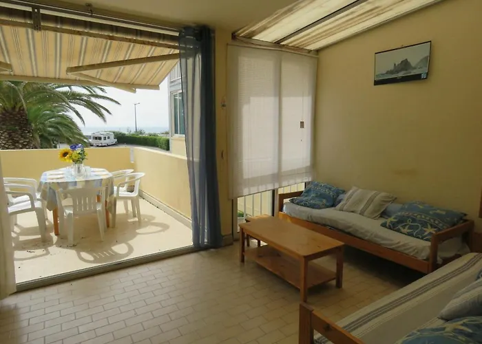 Charmant T2 de 40m² en front de mer avec loggia, terrasse et parking privé - Sète - FR-1-472-127 Apartamento Sète